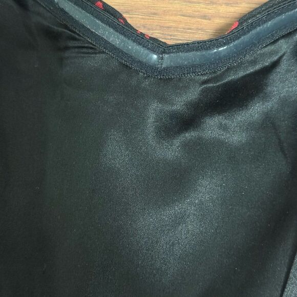 Jack Afalo Strapless Mini Dress in Burgundy/Black Floral Print. Size M. - Picture 9 of 12